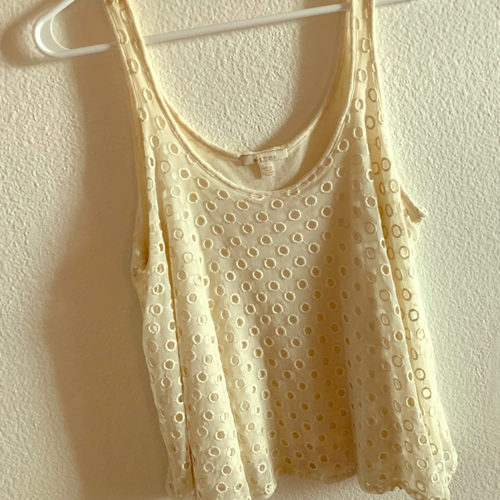 Ella Moss white tank